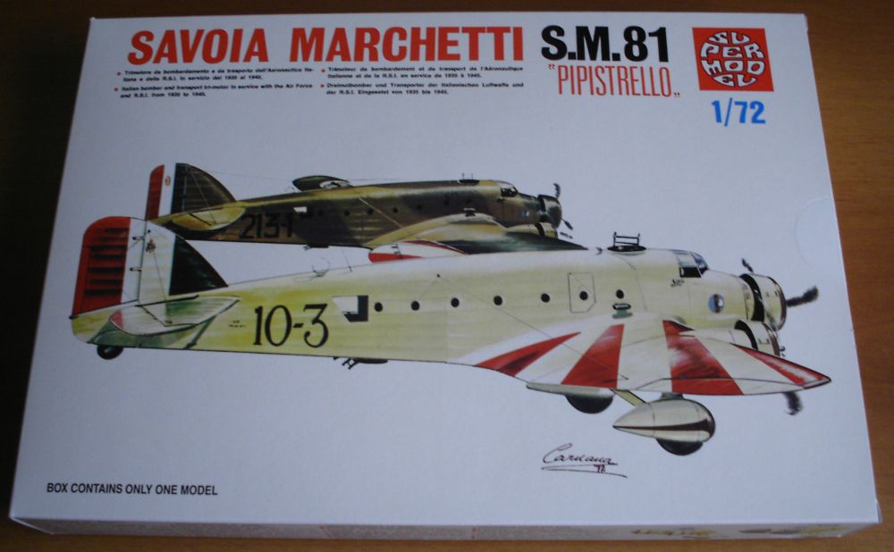 Super Model 10-008 - Savoia Marchetti S.M.81 Pipistrello